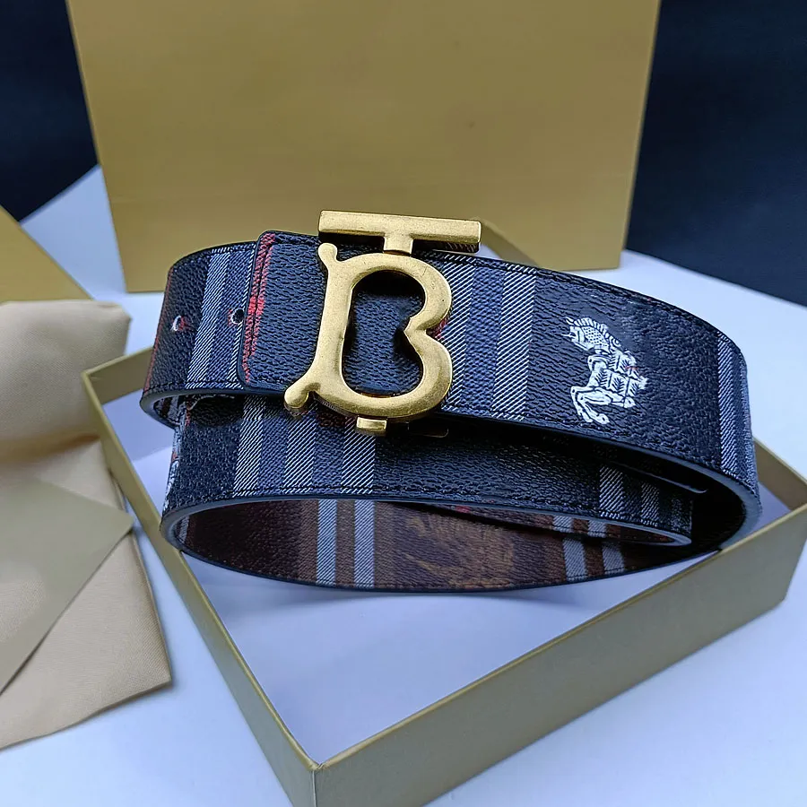 cinturón de diseño cinturón de lujo cinturones de diseñador para mujeres cinturón para hombre longitud estándar letras doradas cinturón de cuero fino moda clásica Doble cara disponible