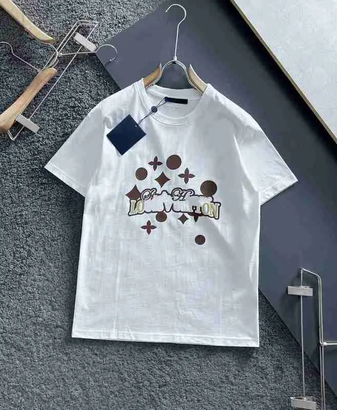 Herren T-Shirts Designer 2023 NEUE Herren Damen T-Shirts Bedrucktes Modemann T-Shirt Top Qualität Baumwolle Casual T-Shirts Kurzarm Luxus Hip Hop Streetwear T-Shirts A3 EAQ0