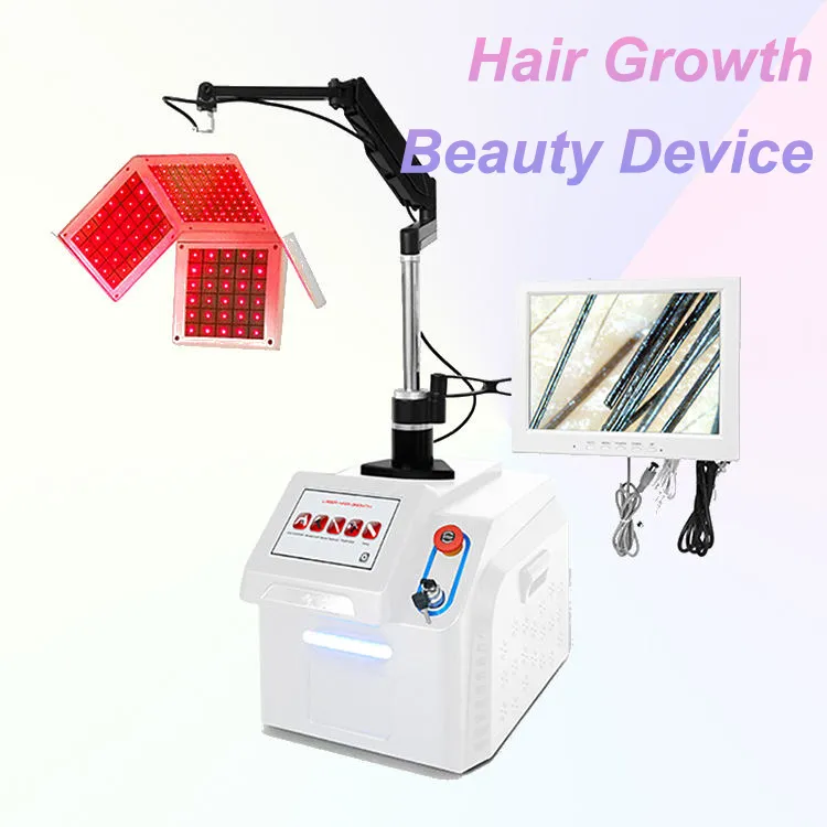 Hair Develop Machine 650nm LED Hair Growth Device With Scalp Massage &... From ...