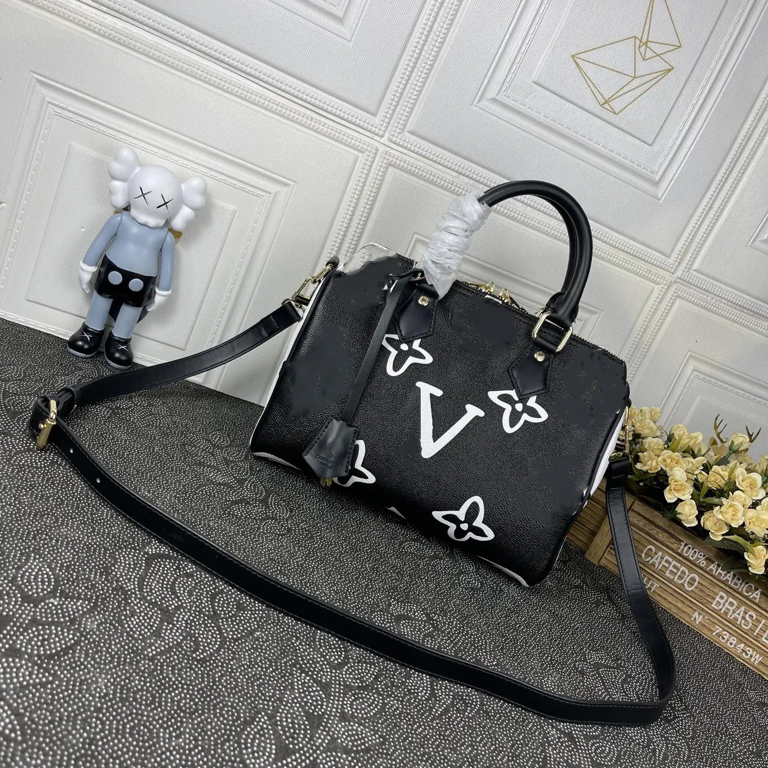 Summer Speedy Pillow Handbag Bag Crafted Pastel Designer Handbag Purse M58948 M58947