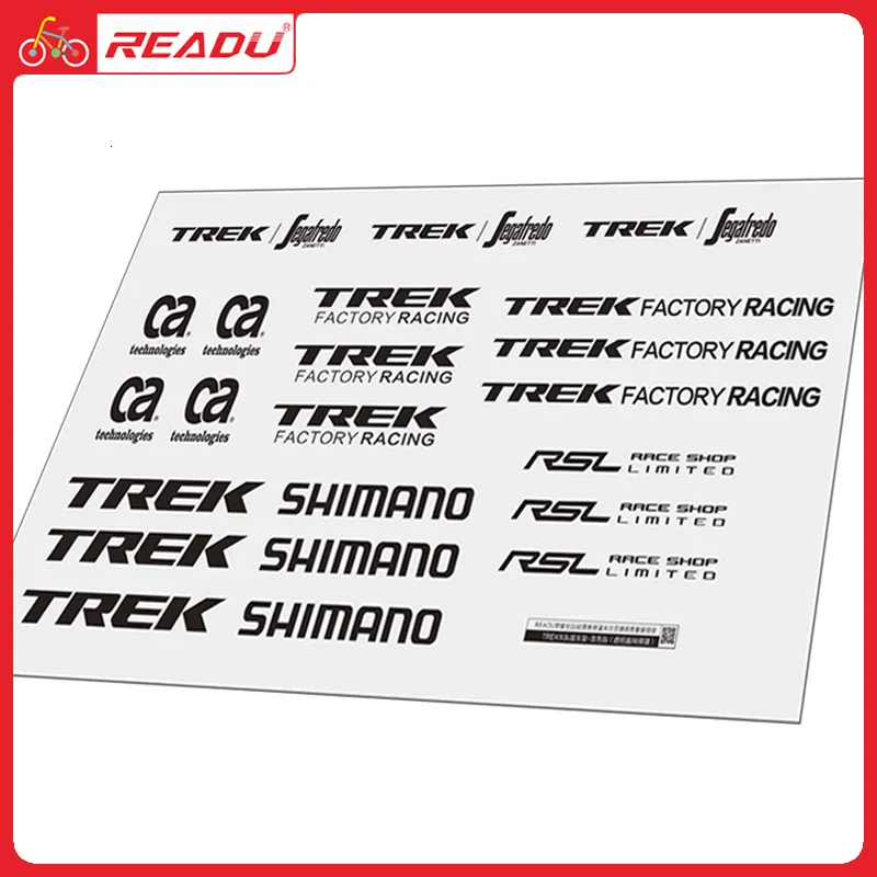 MADONE 9 Road Bike Frame Factory Stickers Segafredo ZANETTI Frame Factory Helmet Decals With Transparent Bottom Original Crafted Bicycle Decal 230919 From Lian09 7.25 DHgate.Com