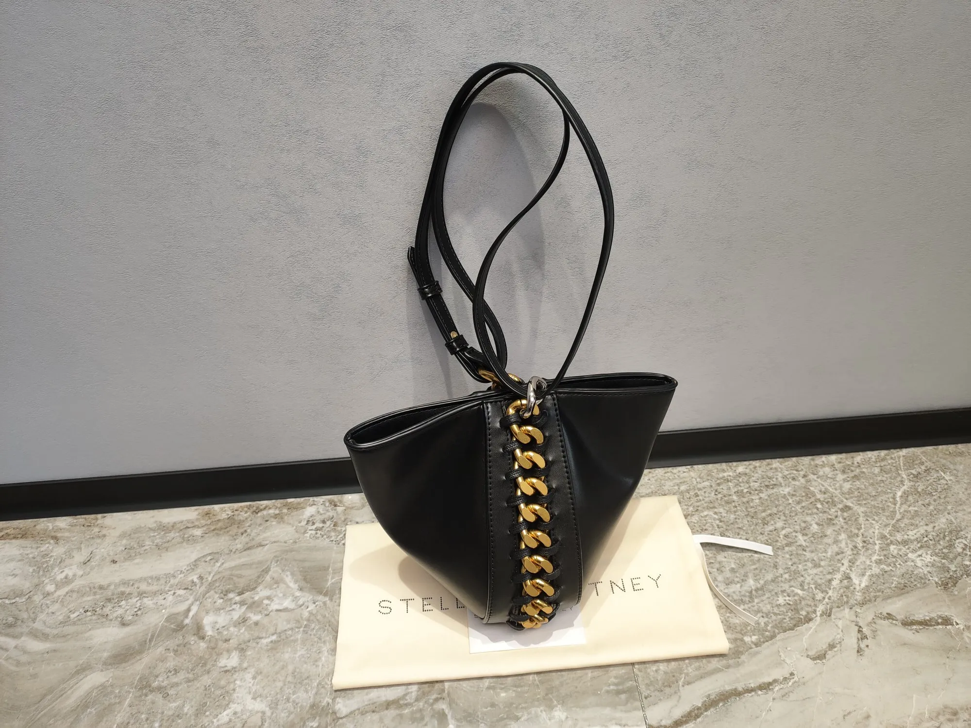 10A New Fashion Triangle Women Handbag Lostts Stella McCarey PVC High Quality Leather Bage