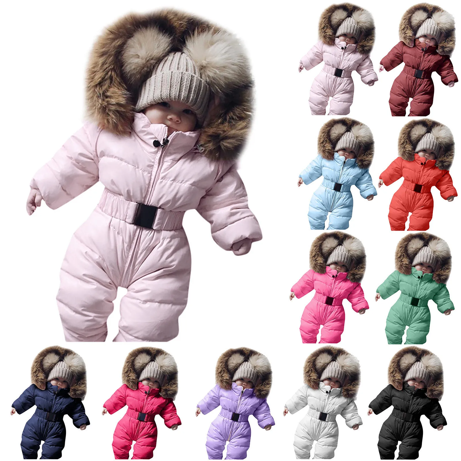 Cold Weather Newborn Baby Winter Outfits Mini Baby Girls' Winter