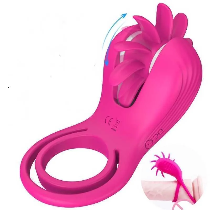 Sex Toy Massager Creative Multifunctional Hot Wheels Klitoris spänning Vibratorer Male Sperm Lock Ring Ejakulation Utökad varv Vuxen