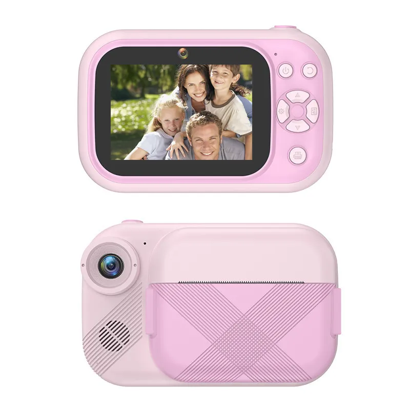 Speelgoed Camera Grappig Voor Kinderen Mini Dual Lens 1080P HD Thermische Gedrukt Kinderen Digitale Camera Po Video Print 230918