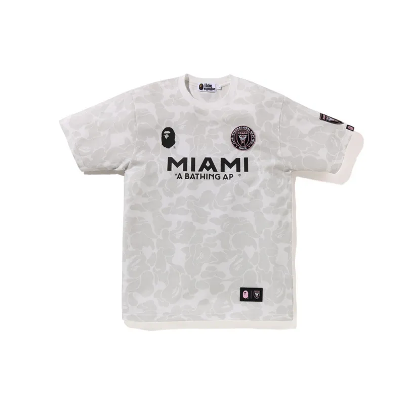 BAPE Busy Shark Relaxed Fit Heavy Weight L/S Tee White