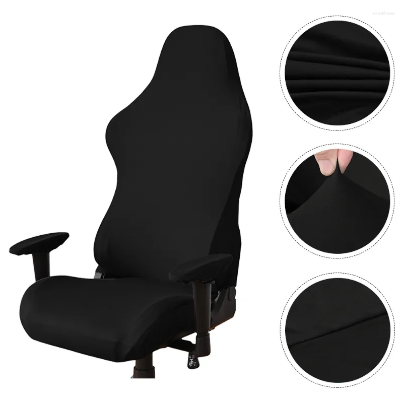 Chair Covers Gaming Protective Cover Slipcovers Office Chairs Computer Armrest Protector Case Sofa Polyester Washable Furniture Couch