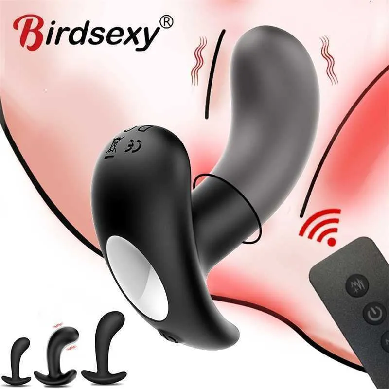 Giocattolo del sesso Massaggiatore Dildo Vibratore Butt Plug Anal Wireless Remote Adulto per donne Ass Men Prostata Buttplug