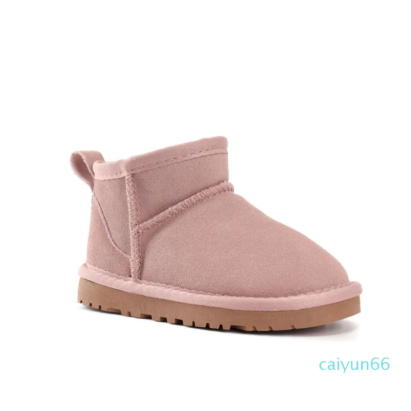 Designer Children Girls Winter Warm Toddler Boys Boots Kids Women Children's Plush Warm Shoes