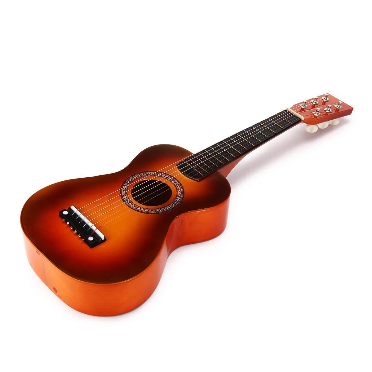 アコースティックギター 6弦 木製 Amazon.co.jp: 38 ''古典的なアコースティックギター6弦楽器の