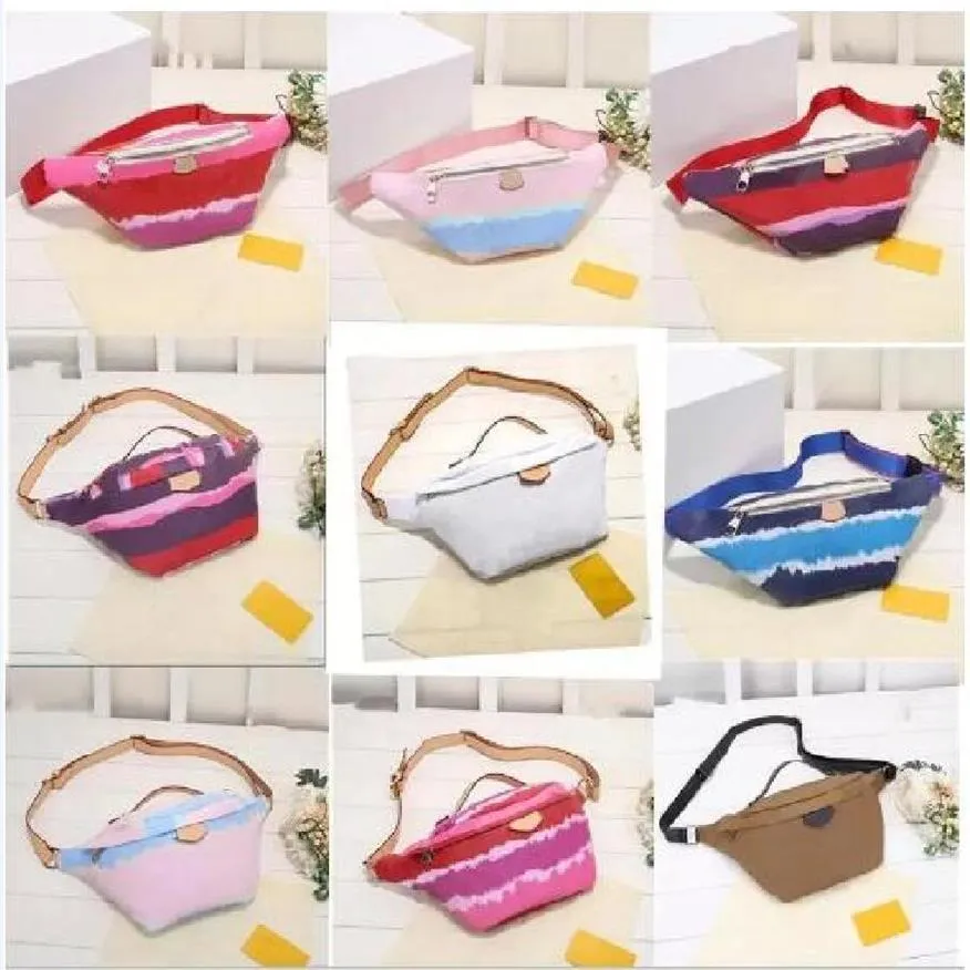 Designer Wallets Waist Bags Wallet Adjustable Belt Show High Quality Total 12 Colors Bag Luxury Pocket Designers Purse Waist Bum F2035
