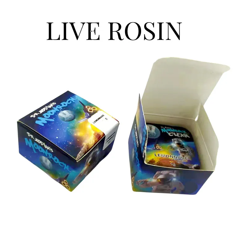 MoonRock Live Rosin Containers 9ml Glass Jar 5株のある