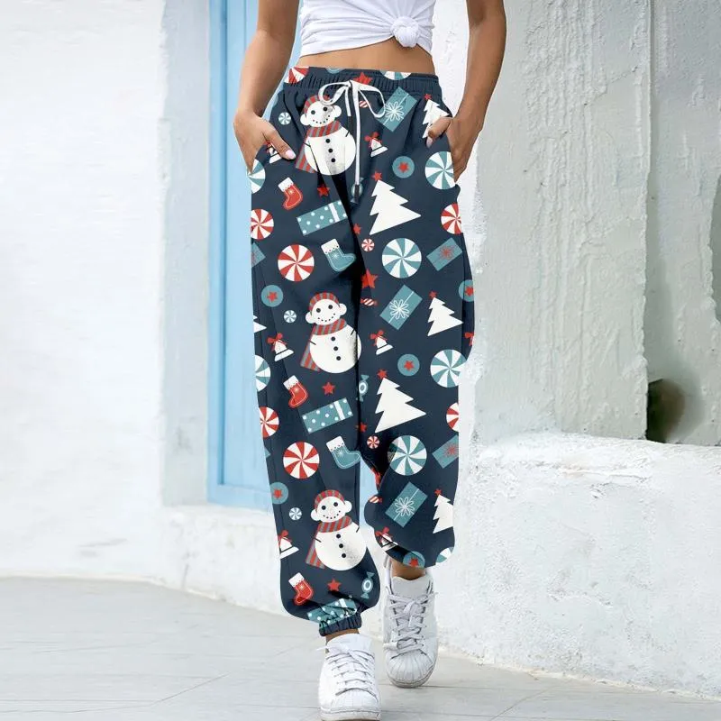 Thick christmas shop leggings