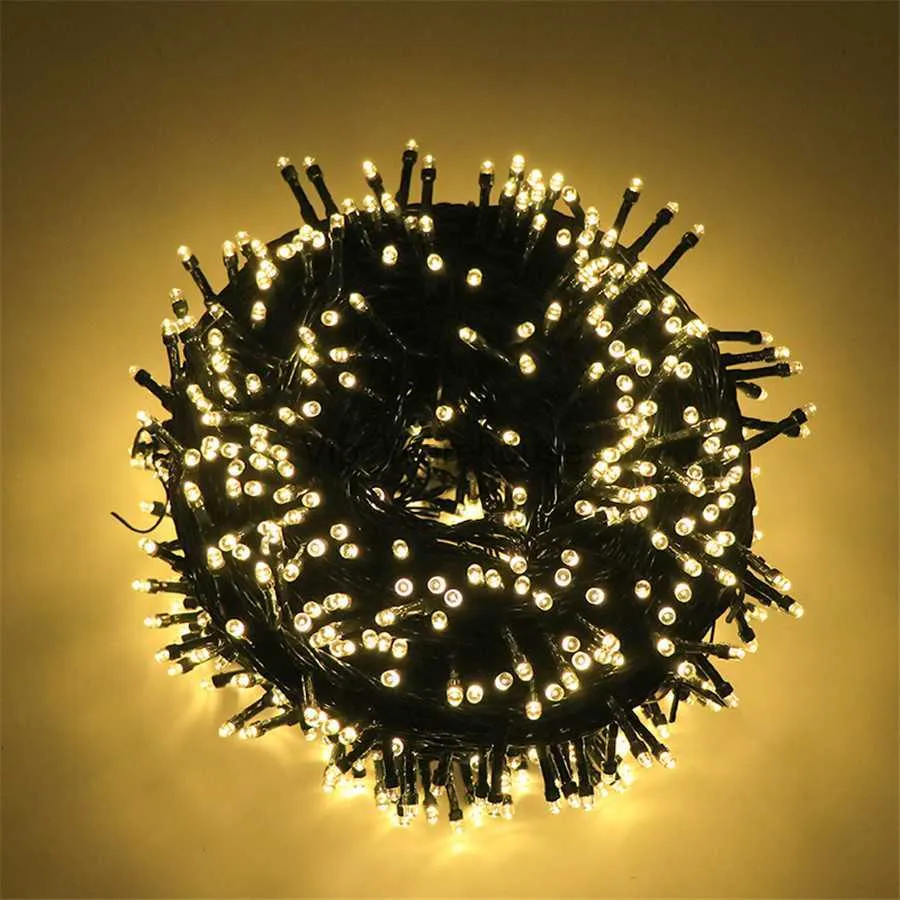 LED-Lichterketten, Party, 10 m, 20 m, 30 m, 50 m, LED-Lichterkette, wasserdicht, für den Außenbereich, Girlande, Lichterkette für Party, Hochzeit, Weihnachtsbaum, Gartendekoration, HKD230919