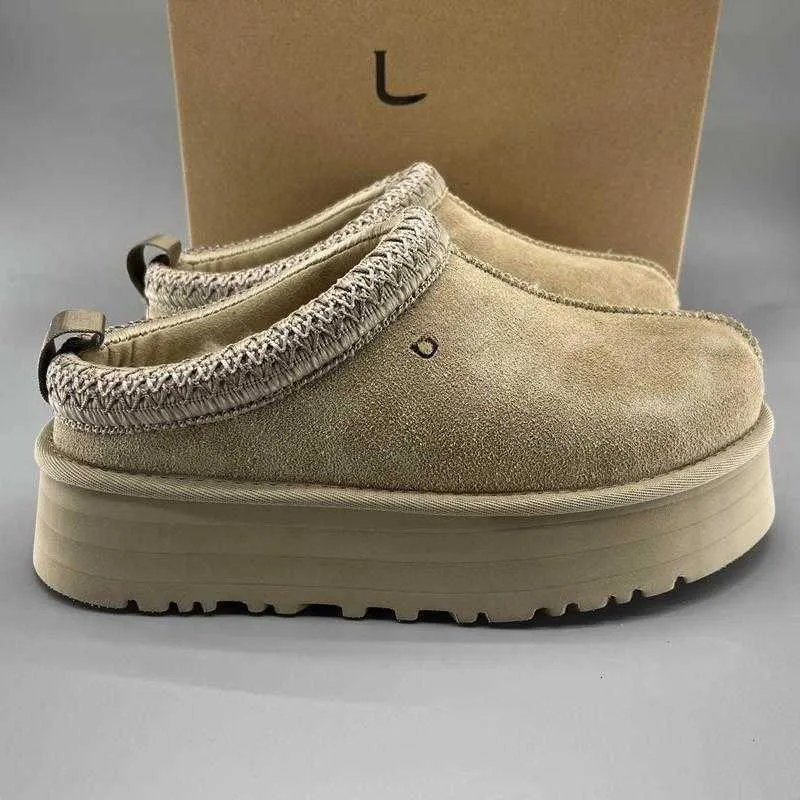 Tasman Slippers Tazz Designer UG Whole Wool Women Boots Chestnut Fur Black Sheepskin Men Ultra Mini Shoes Sued
