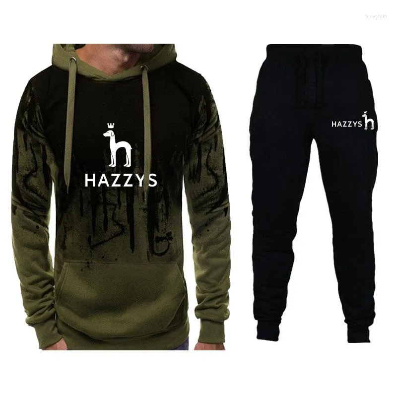 Heren Trainingspakken Uitloper Sport Sweatshirt Set Hoodies Joggingbroek Trainingspak 2-delige outfit Joggen Heren Winter Warm Skiën Streetwear Doek