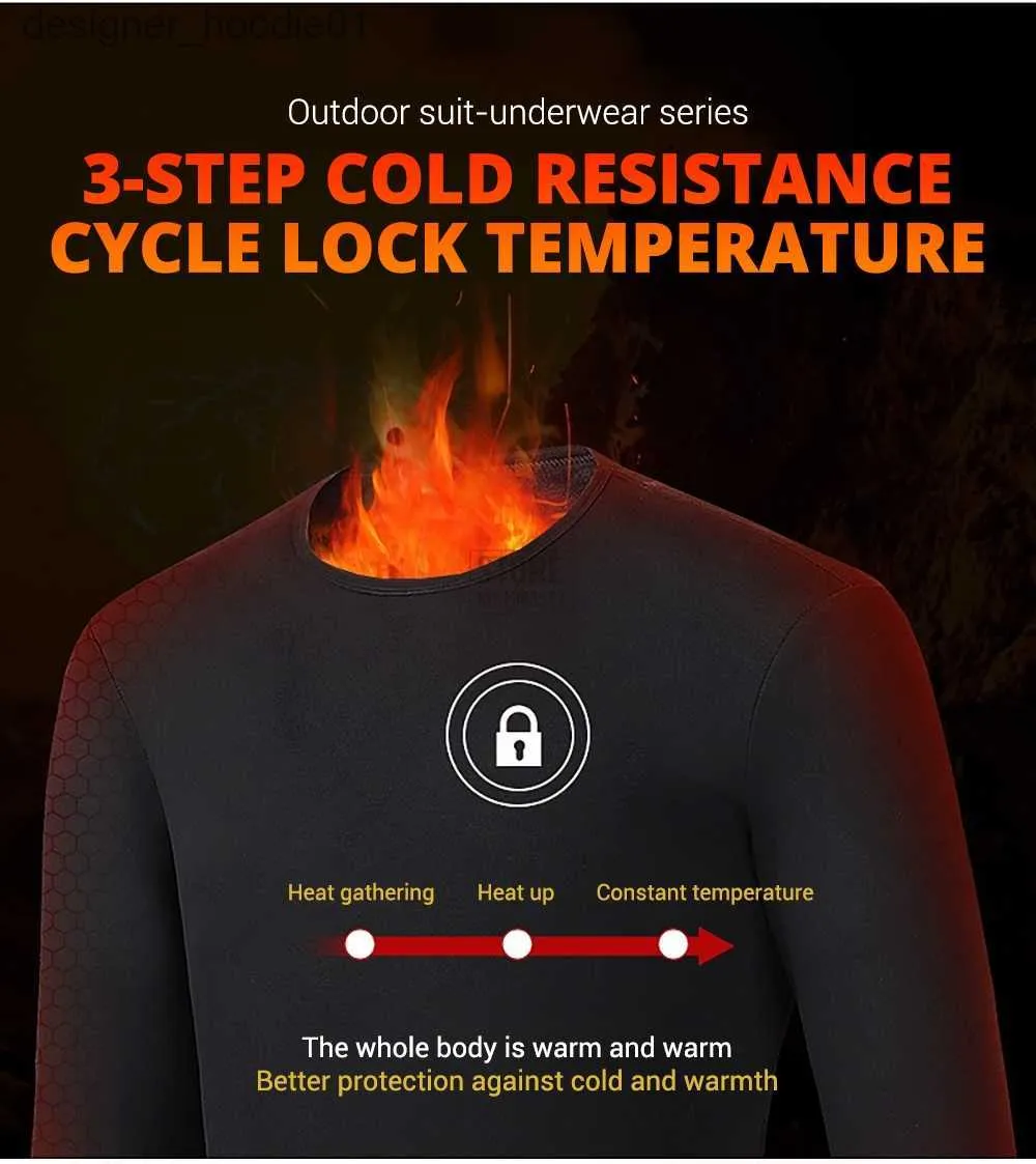 Heated Thermal Underwear, Men Women for Winter Sports USB Heated Thermal  Underwear Electric Heating Base Layer Thermal Shirts,Black(Women)-3XL :  : Clothing, Shoes & Accessories