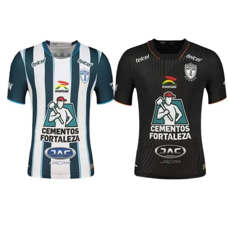 2023/24 Mexico Club Pachuca Soccer Jersey 2024 DE LA ROSA HERNANDEZ DI YORIO Camisa de futebol Mens SANCHEZ TERANS Home Away Uniform