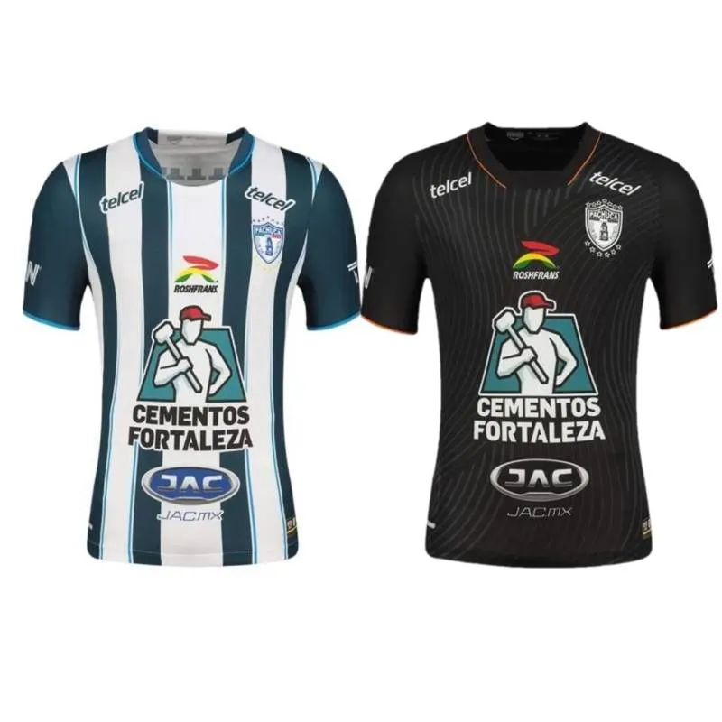 2023/24 Mexiko Club Pachuca Fußballtrikot 2024 DE LA ROSA HERNANDEZ DI YORIO Fußballtrikot Herren SANCHEZ TERANS Heim-Auswärtstrikot