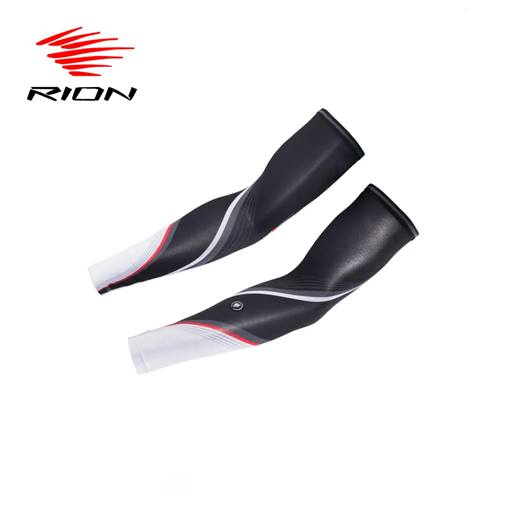 Arm Leg Warmers Rion Arm Warmers UV Solar Seces Cycling Anti-Sunburn Sports Safety Men Sun Protection Cover Volleyball Accessories Fitness 230919