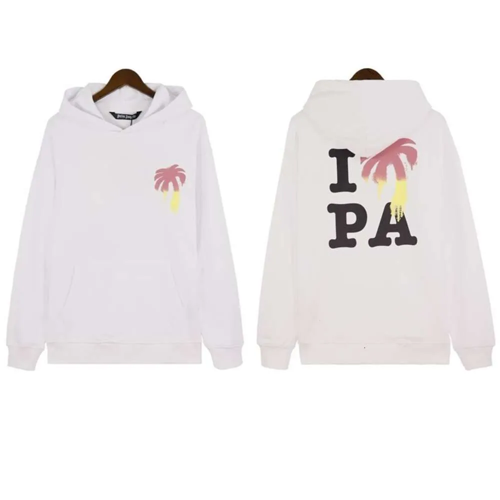 Designer Vêtements De Mode De Luxe Hommes Sweatshirts Palms Angel Angels Pa Gradient Lettre Arbre Imprimer Sweat À Capuche Lâche Marque Hoodien2i6