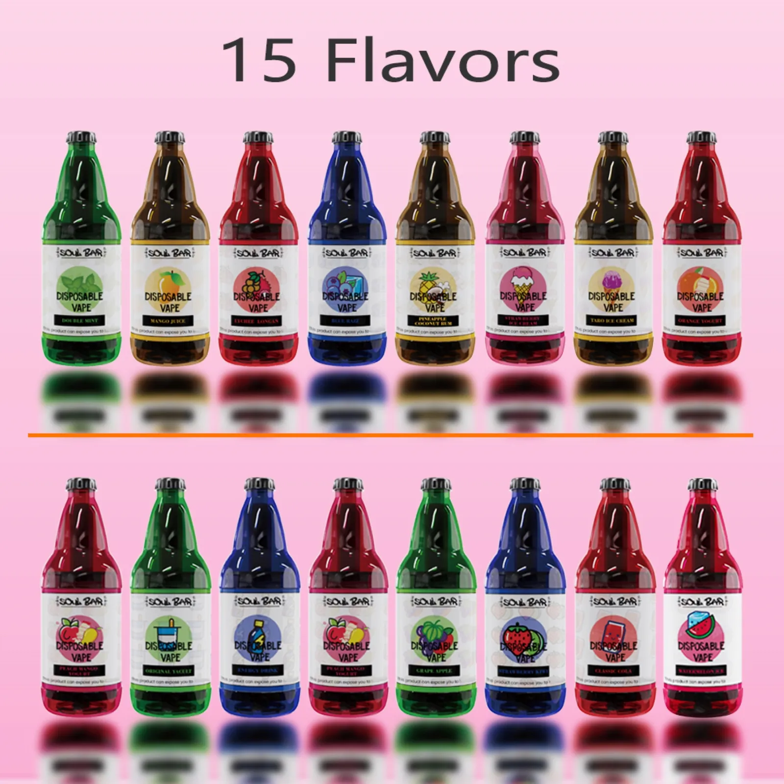 New Original Disposable Vape Device SFOG 15000 Puffs Vape Disposable Puff 15k E Cigarette