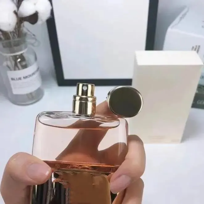 The latest luxury design Cologne women's perfume men's perfume natural clear 90ml gold black bottle highest version perfume spray classic style lasting fragrance