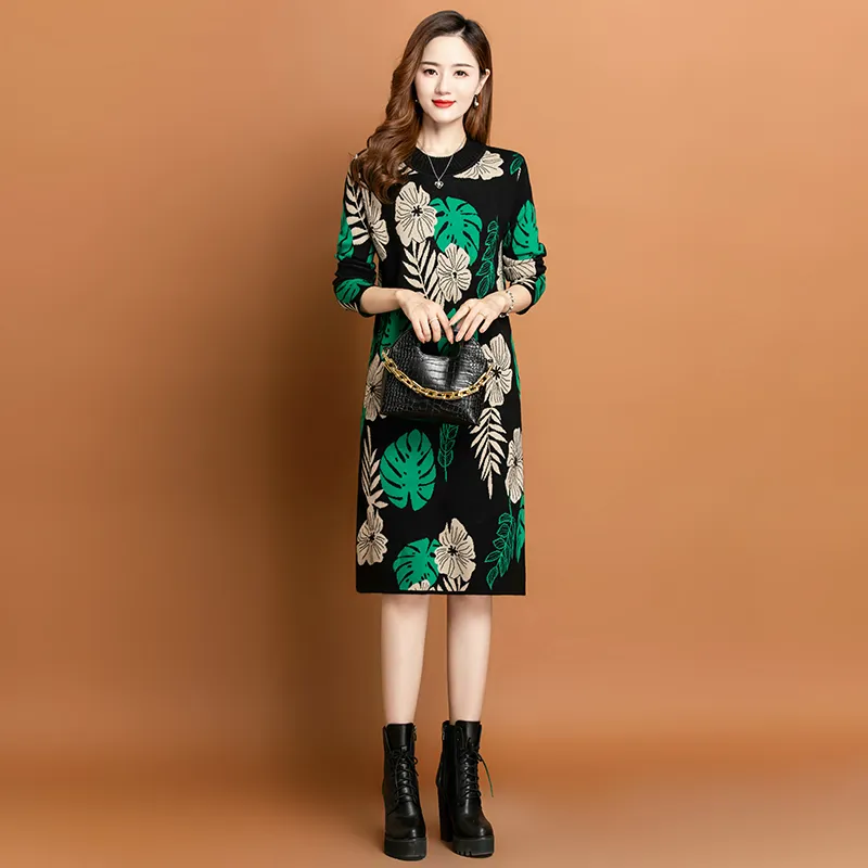 Graphic jumper dress discount