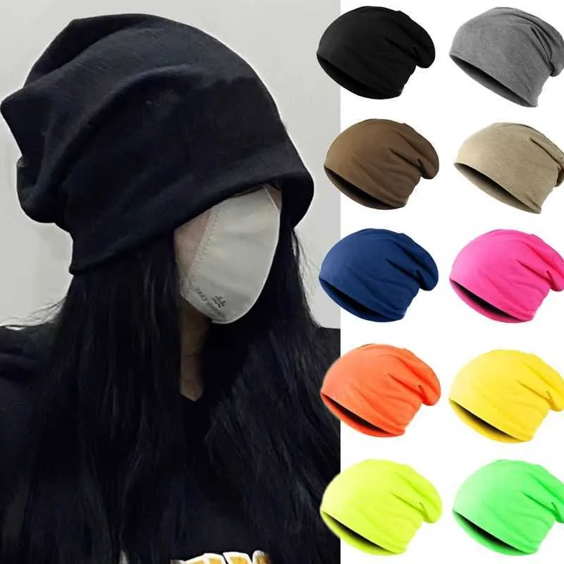 Unisex kvinnor män stickade vinter beanie hattar utomhus varm skid virkning slouch hat cap skallies överdimensionerad mjuk casual svart 230920