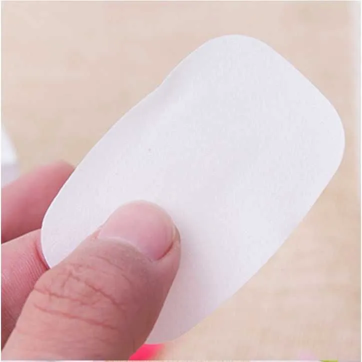 /box Disposable Soap Boxed Paper Foaming Soap Paper Washing Hand Bath Cleaning Scented Sheets