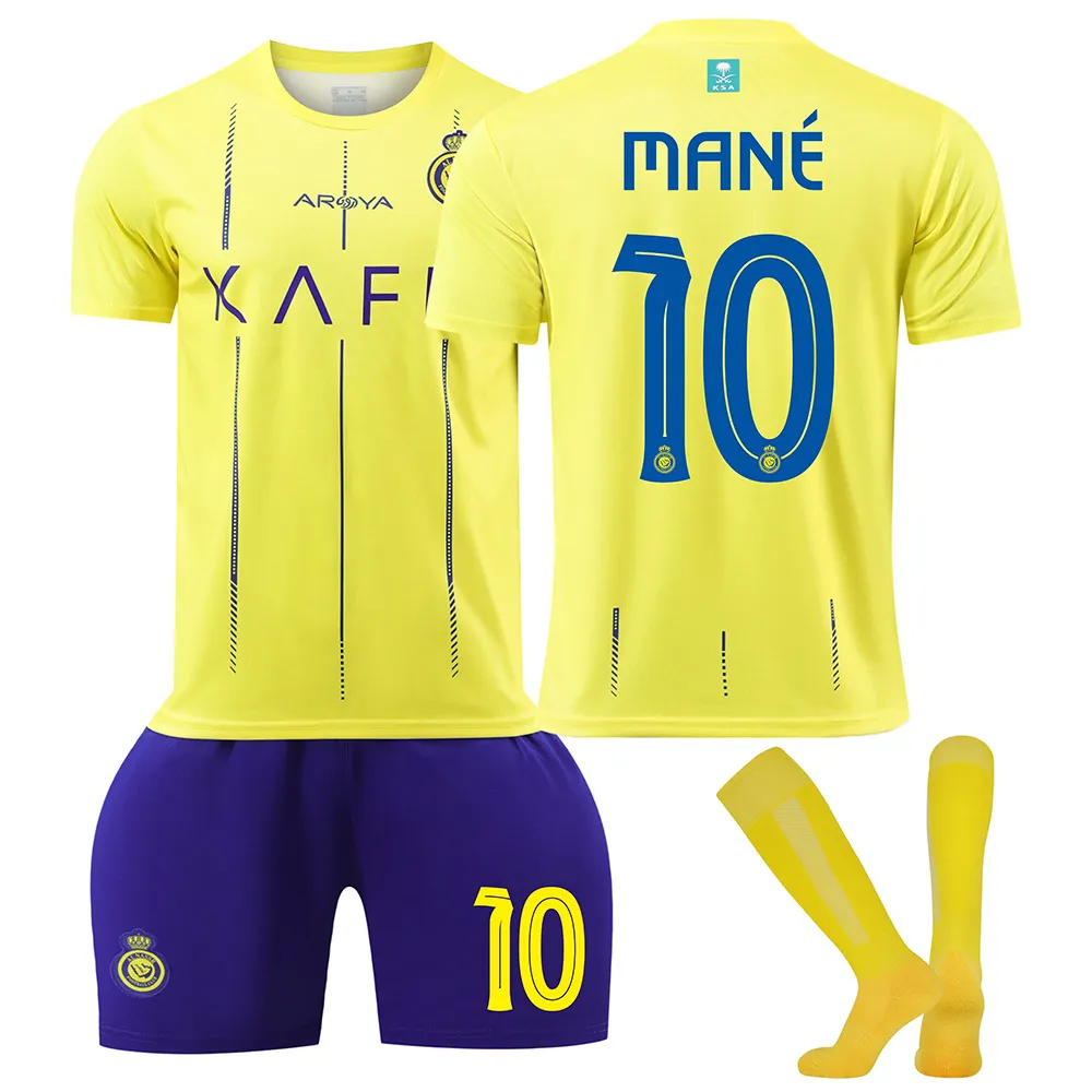 2324 Eriyadh Victory Soccer Jerseys № 7 Cairo Jersey 10 Mane Adult