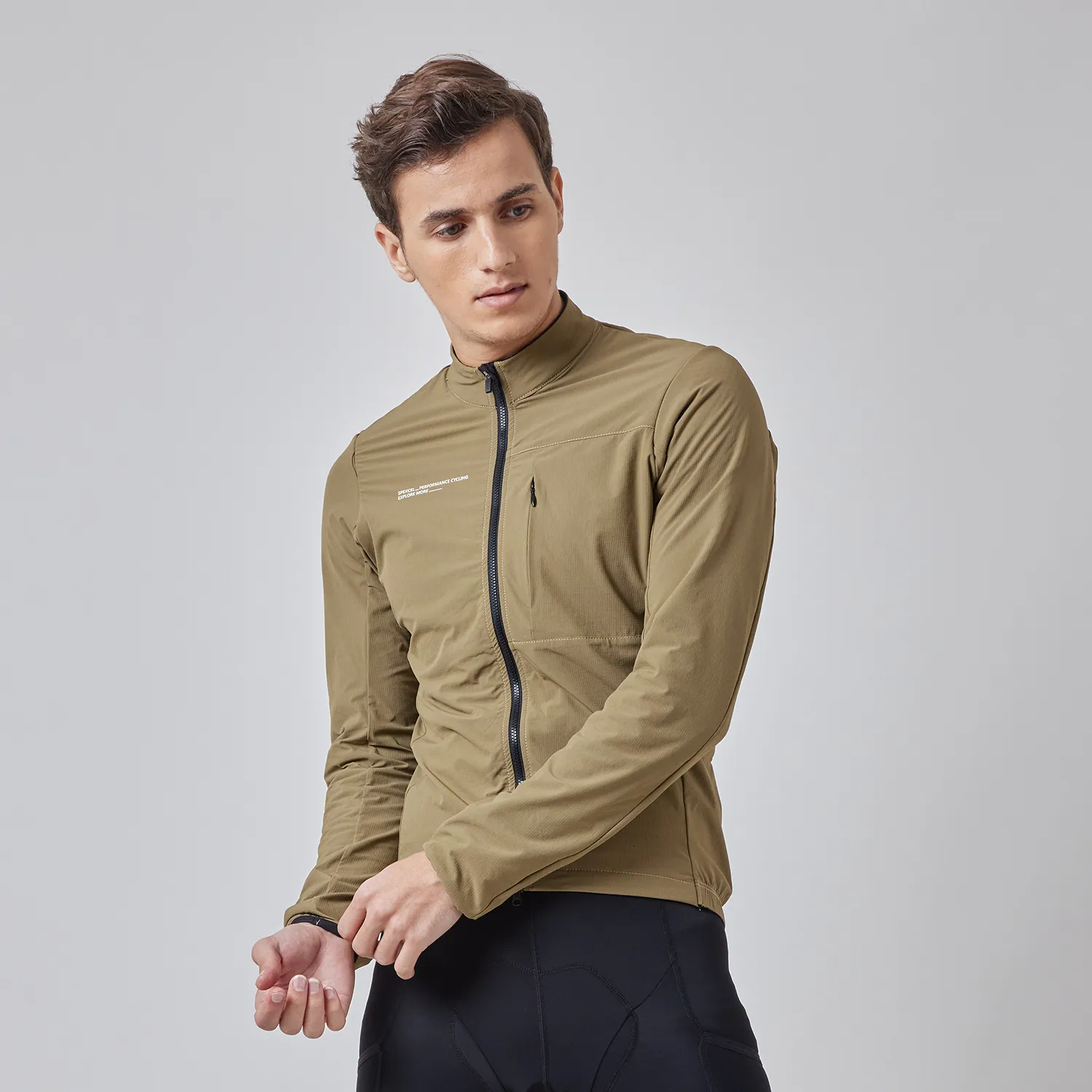 Vestes de cyclisme SPEXCEL 22 veste isolée Explore 3 saisons coupe-vent et polaire thermique à l'intérieur de la veste de cyclisme 2 couches avec poche poitrine 230919