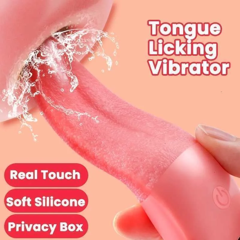 Sexspielzeug, Massagegerät, Spielzeug, Zungenvibrator für Frauen, Klitoris lecken, G-Punkt-Stimulator, Vagina, Klitoris, Masturbator, Dildo-Vibratoren, 18