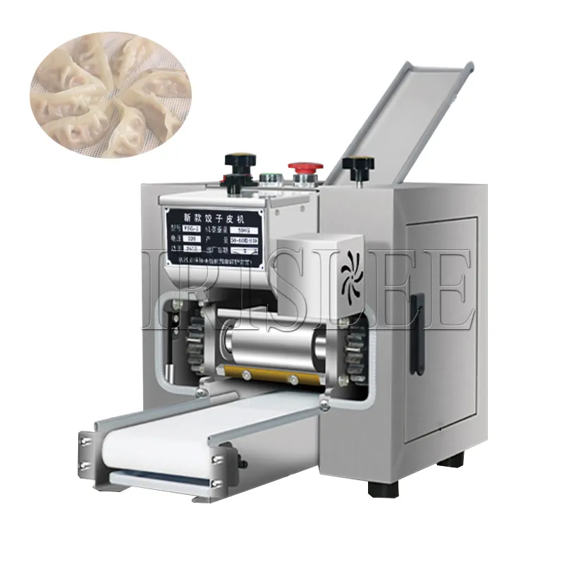 Small Grain Product Automatisk Chapati Tortilla Dumpling Skin Machine Dumpling Wrapper Making Machine