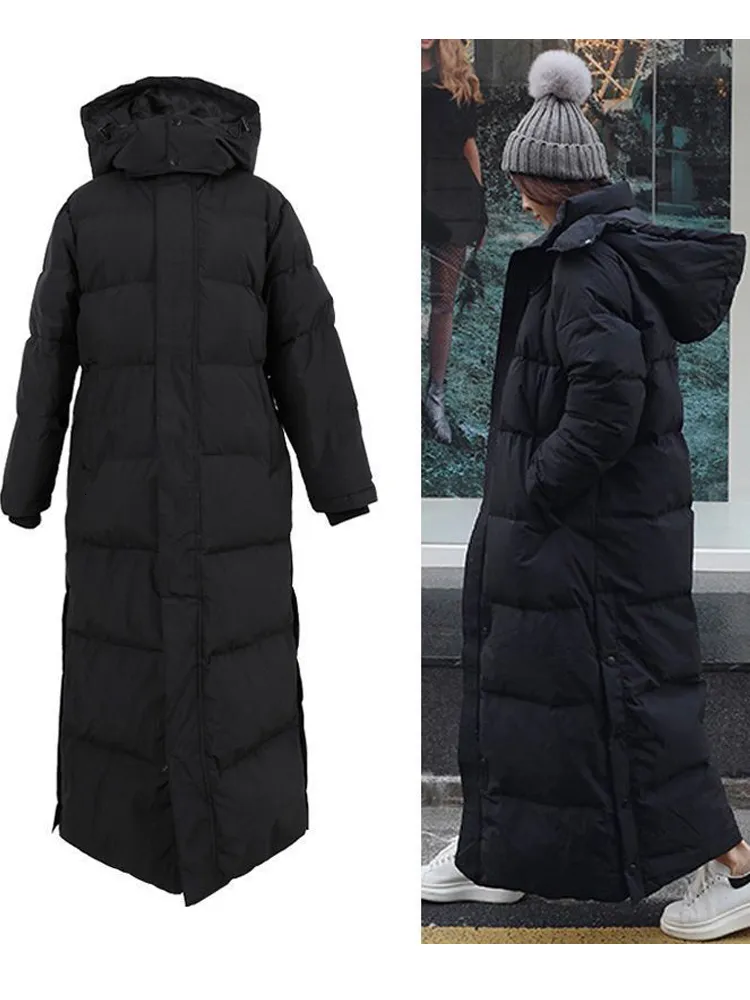 DHgate.com:Super Long Down Parka, Black Knee-Length Womens DHgate.com:Super Long Down Parka, Black Knee-Length Womens