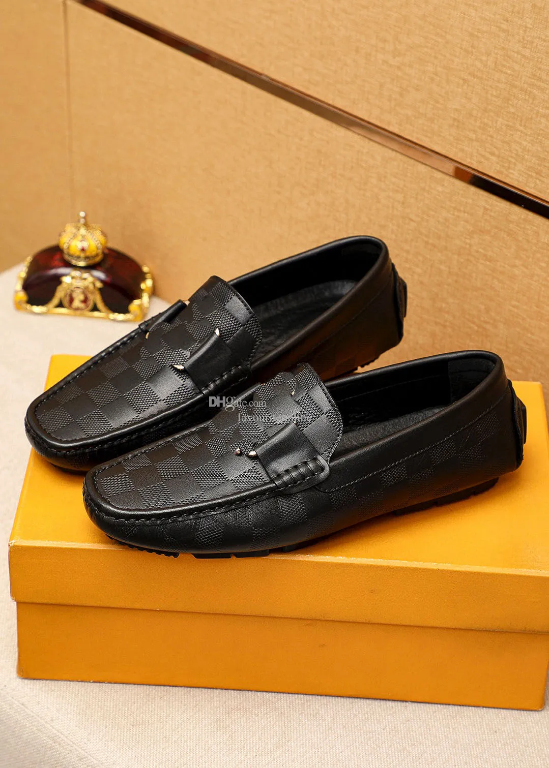 Luxe merk heren loafers jurk echte lederen schoenen pak Gommino schoenen maat 38-46