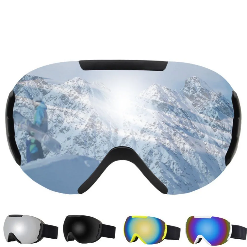 Skidglasögon dubbla lager Antifog Glasögon Mask Män Kvinnor Snö Winter Snowboard Sports Eyewears 230927