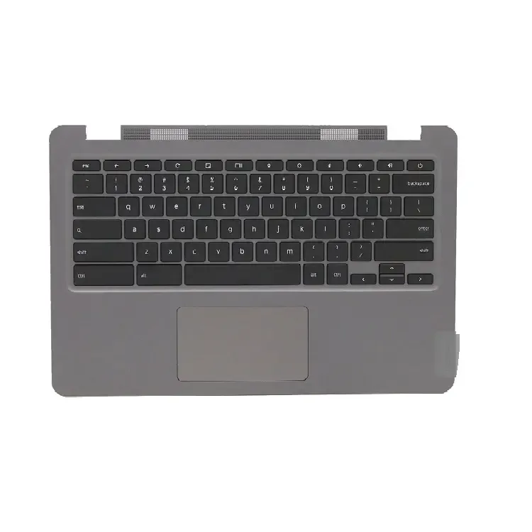 Novo para lenovo chromebook 14e gen 2ª substituição acessórios para laptop teclado descanso para as mãos cinza 5m11c89153