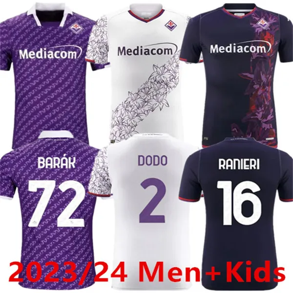 Фан -футбольные майки 2023/24 J. Ikone Acf Jovic A. Cabral Milenkovic Amarbat Men Kids Set Set