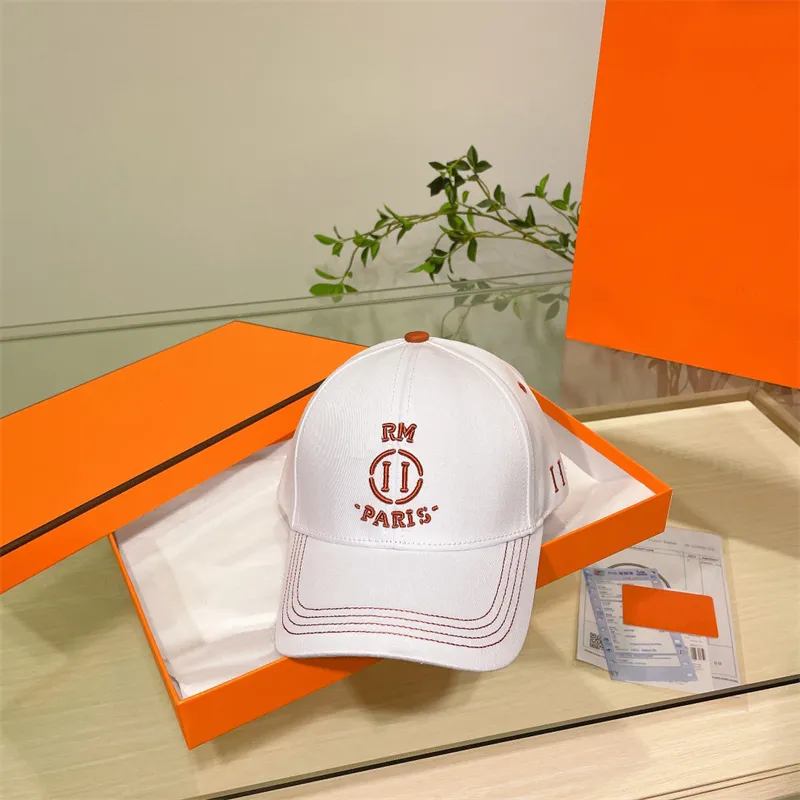 New Fashion Designer Baseball Cap Men Women Brand Peaked Caps Casquette Hat Sports Travel Shading Sun Hats High-quality