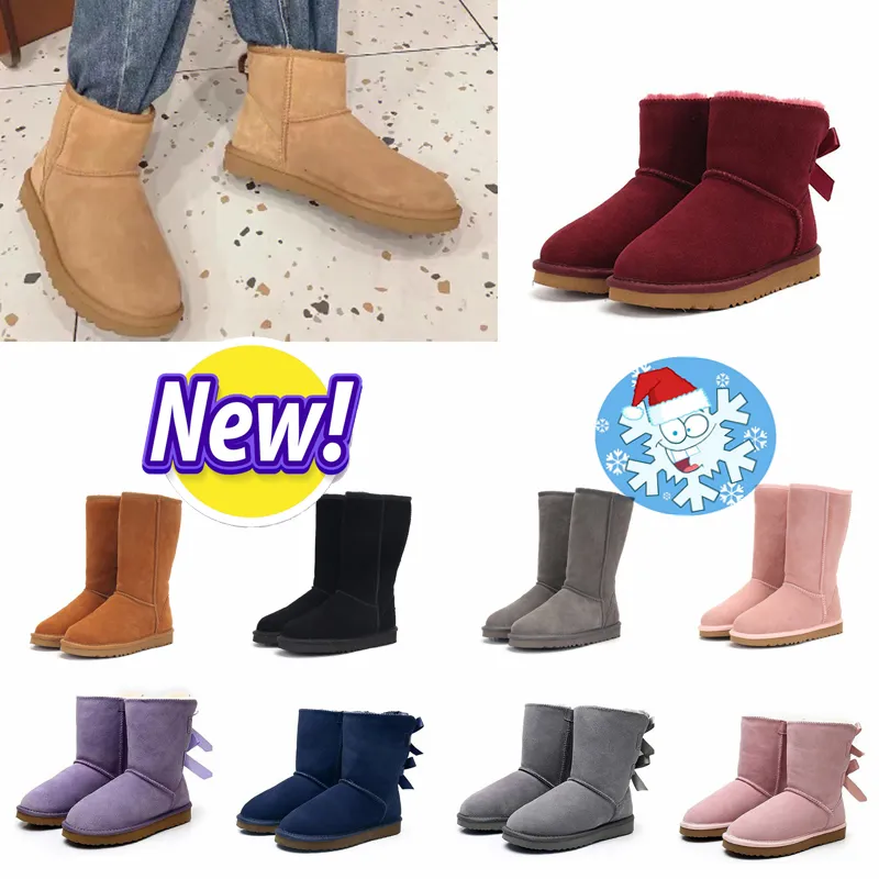 Designer bottes australia Pantofole Tasman Tazz Platform Stivaletti invernali Scarponi da neve Caviglia corta Mini pelliccia Castagna outdoor confortevole unisex u gglis stivali ugslie