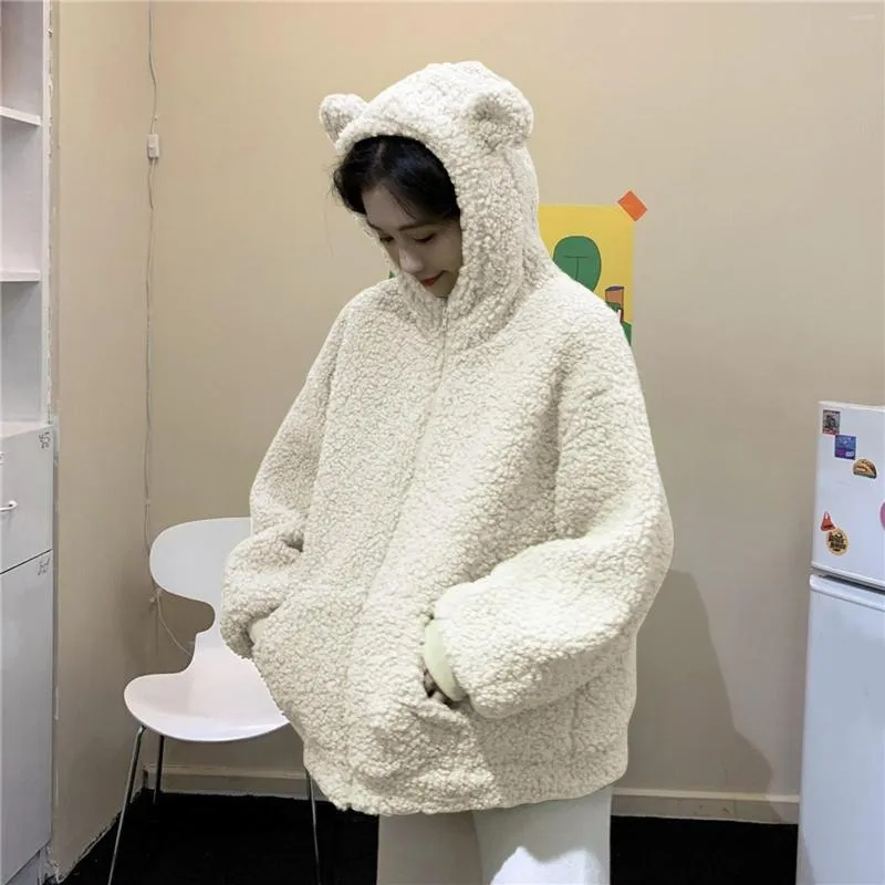 Cute fluffy hoodies sale