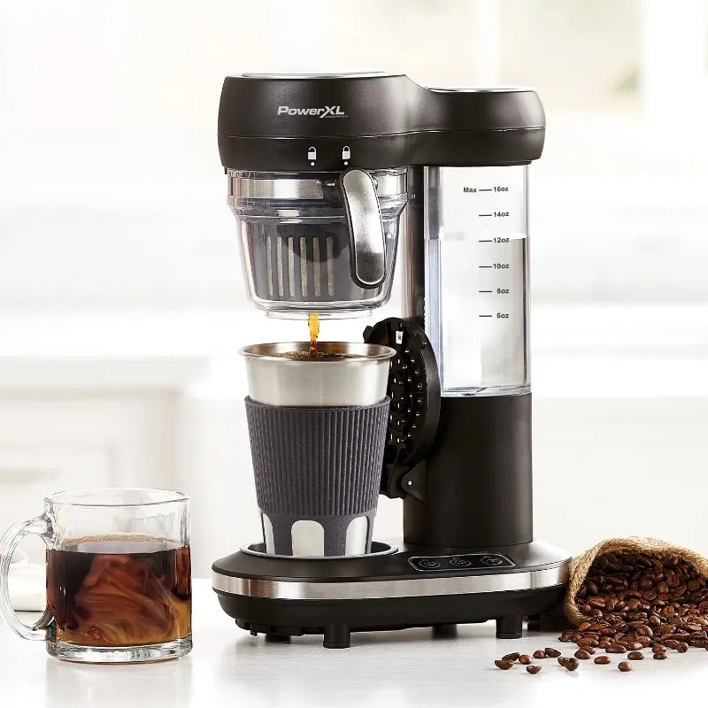 Automatisk kaffebryggare med en servera med 16 oz