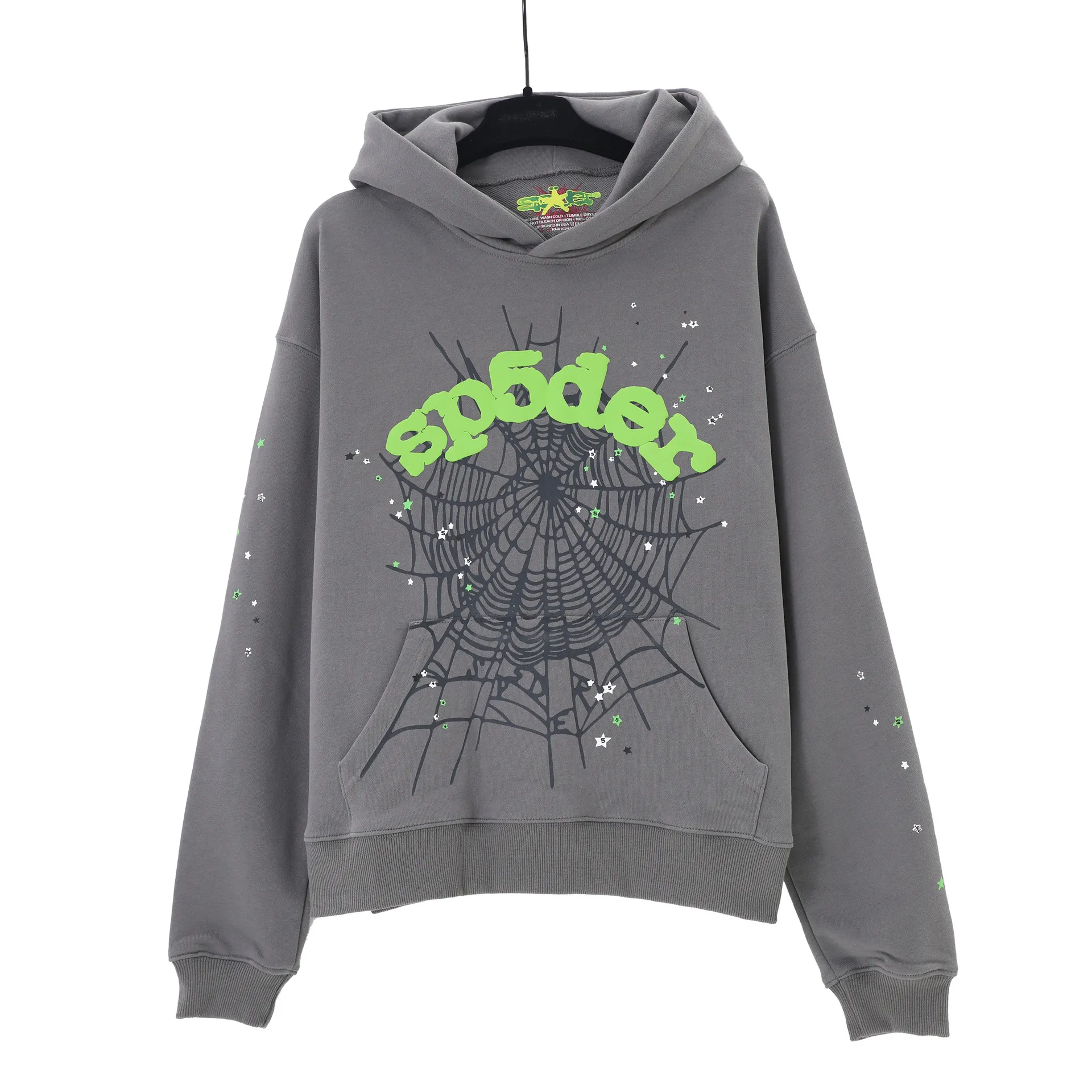 Sudadera Larga Spider 555 Sp5der, Sudaderas Con Capucha Para Mujer ...