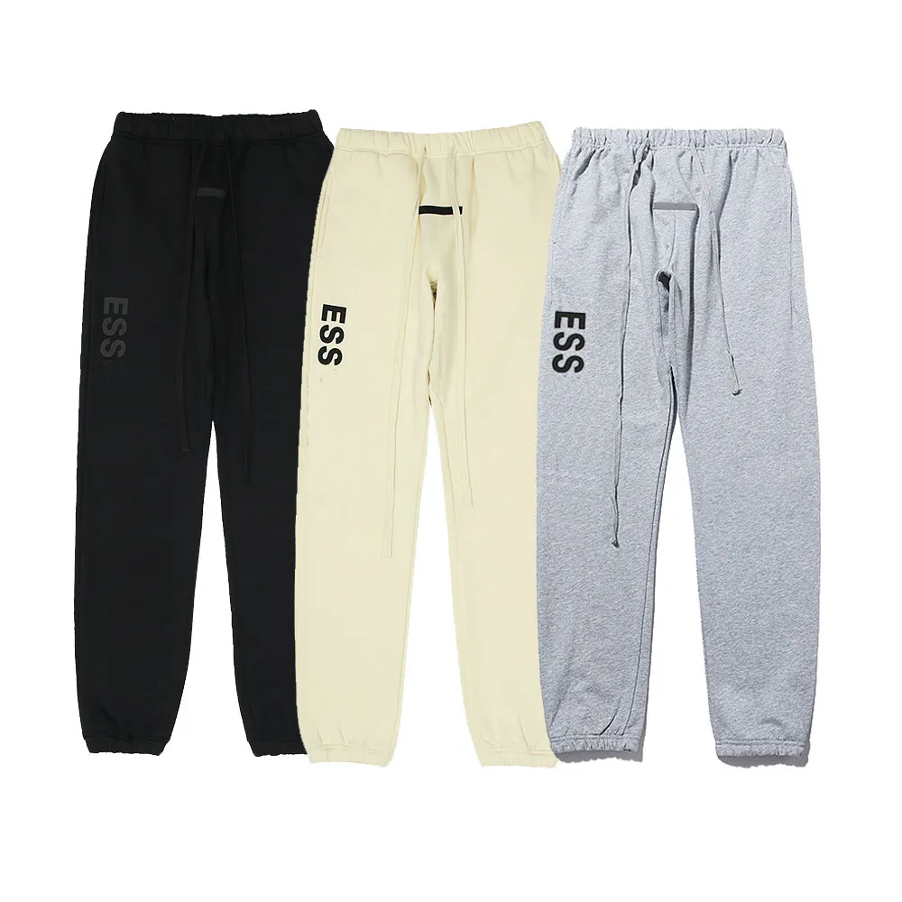 Men Womens sweatpants pant cargo pants pantoufle 100% High quality thick Cotton Pants