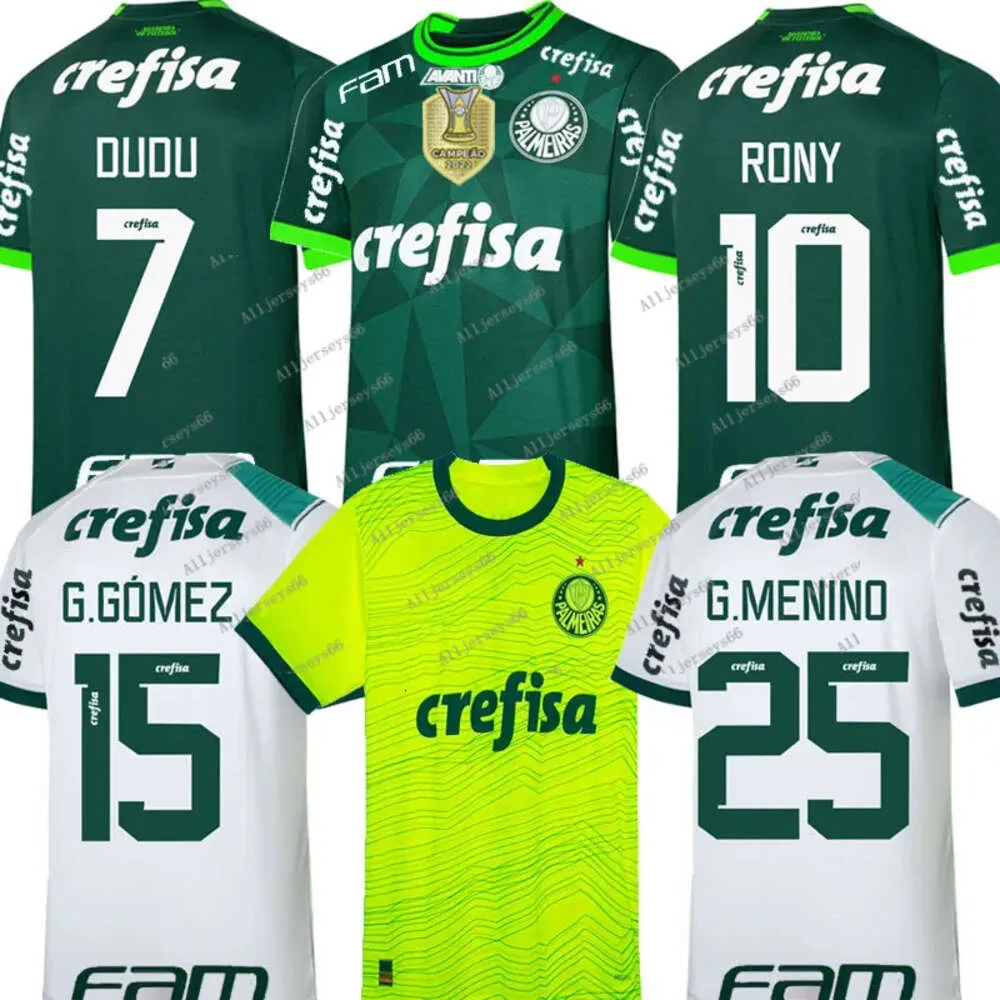 Palmeira Soccer Jerseys 2023 2024 Dudu Rony G.Gomez Palmeira Football قمصان G.Menino Giovani R.Veiga Jersey 23 24 Player Version S-2xl