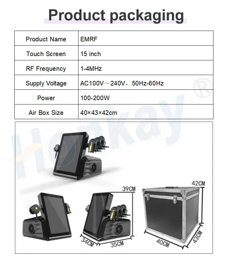 3 Pads Facial Muscle Electromagnetic Sculpting Face Lifting Wrinkle Removal Skin Tightening Machine Ems RF PE Face Facial Revolution Beauty Machine For Salon Facial lifting skin tightening ems rf pe face beauty machine - Honkay ems face sculpting machine,ems muscle stimulator machine for face,ems face slimming instrument,face lift machine,ems face machine