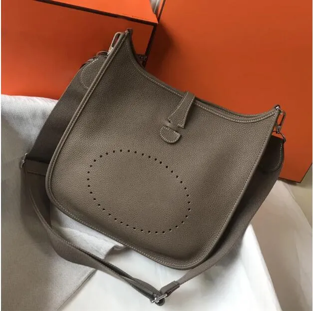 10A Sac de créateur Sac à bandoulière en cuir véritable Sac à bandoulière fait à la main Fil de cire Luxe Sac sur mesure pour femmes Mode classique Sacs de marque de grande capacité