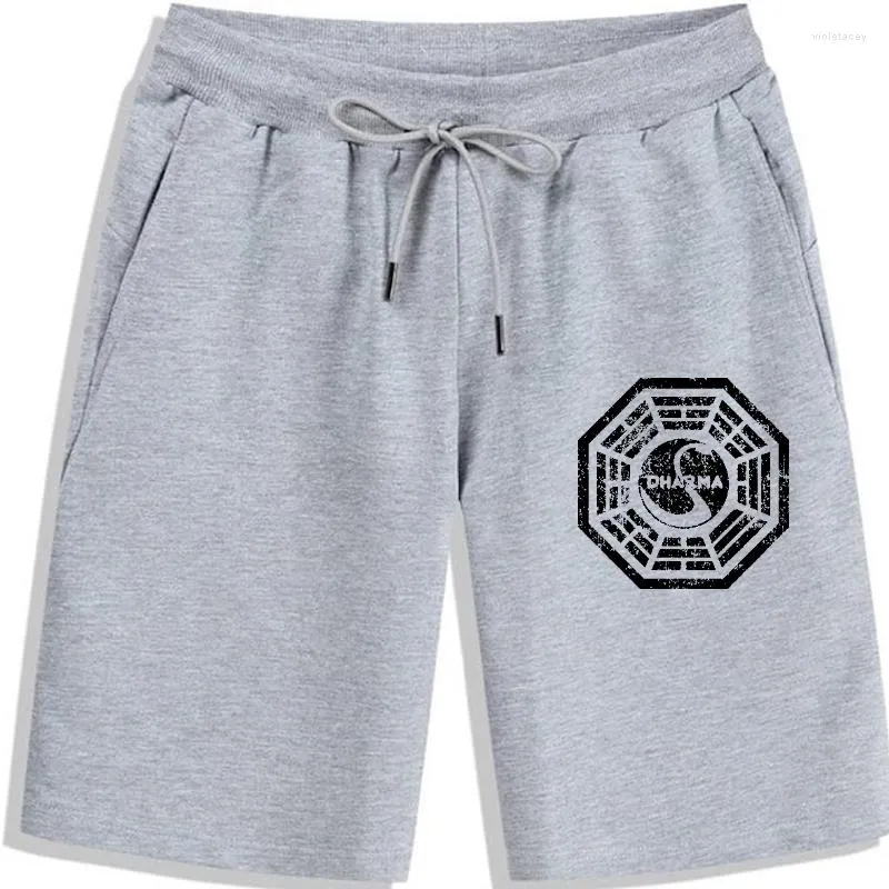 Pantaloncini da uomo Dharma Initiative Distressed Logo Man