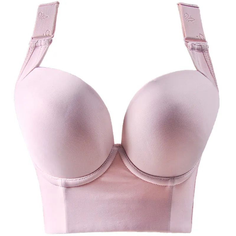 Bras Plus Size Women Hide Back Fat Underwear Shpaer Incorporated Full  Coverage Deep Cup Sexy Push Up Bra Lingerie From 14,68 €